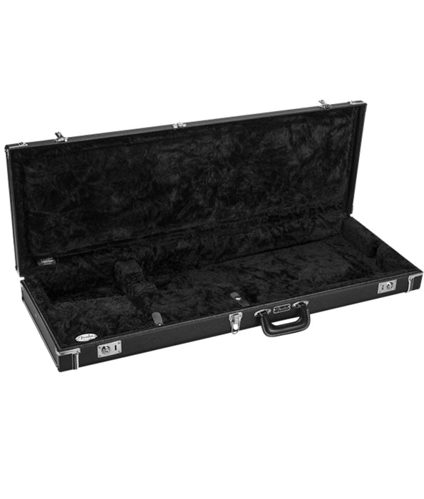 Fender Classic Series Strat/Tele Hardshell Wood Case - Black