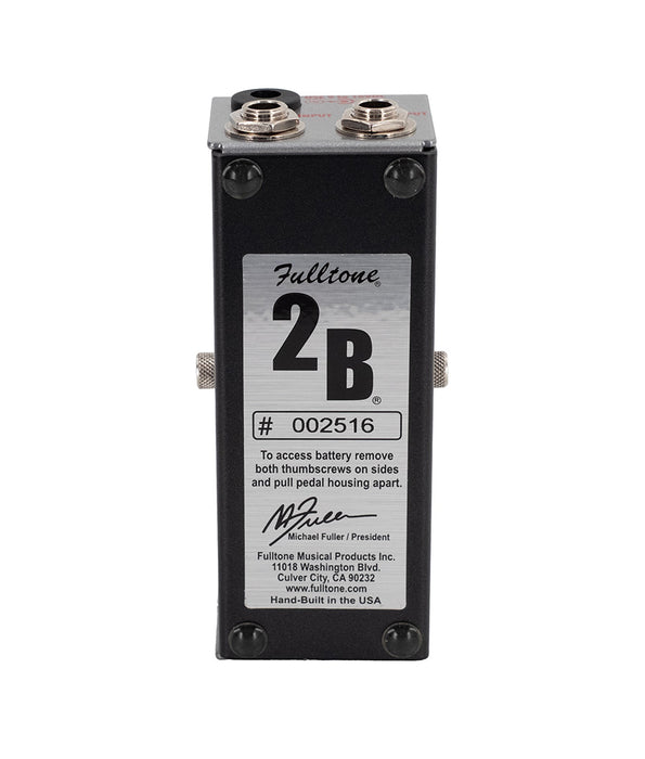 fulltone 2b boost pedal Fulltone 2B Boost Pedal