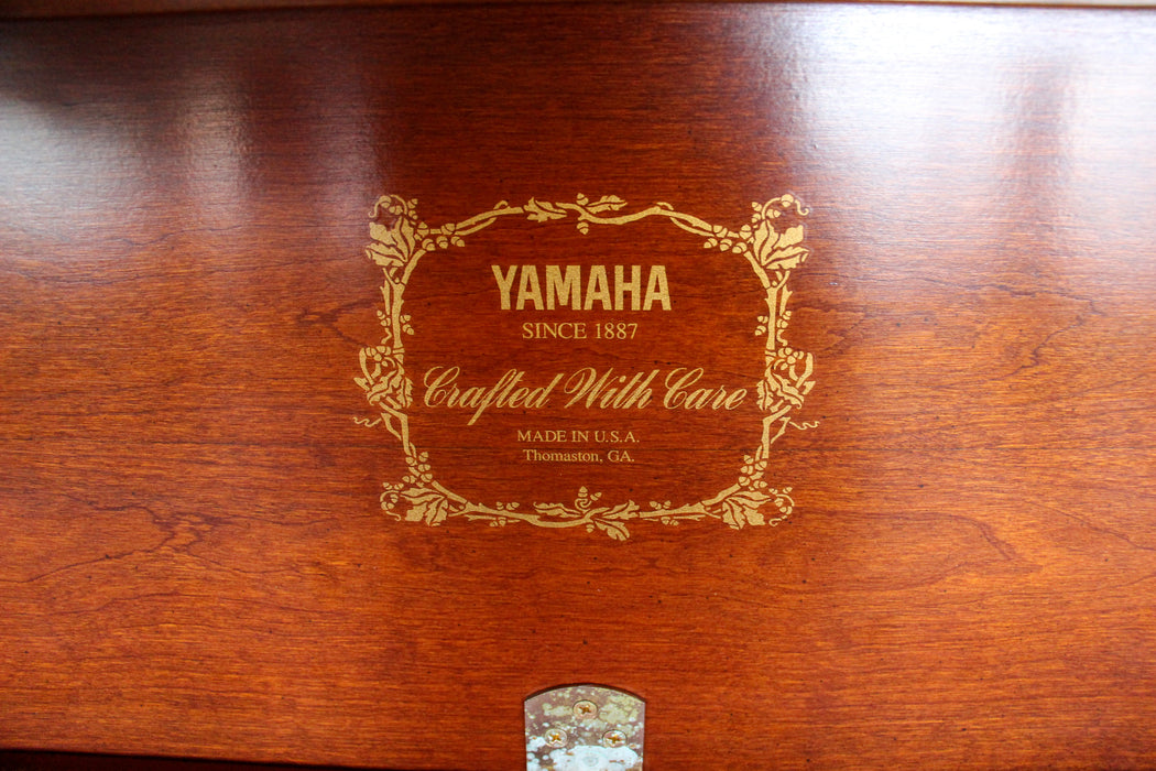 Yamaha M500P Upright Furniture Console Piano | Cherry Finish