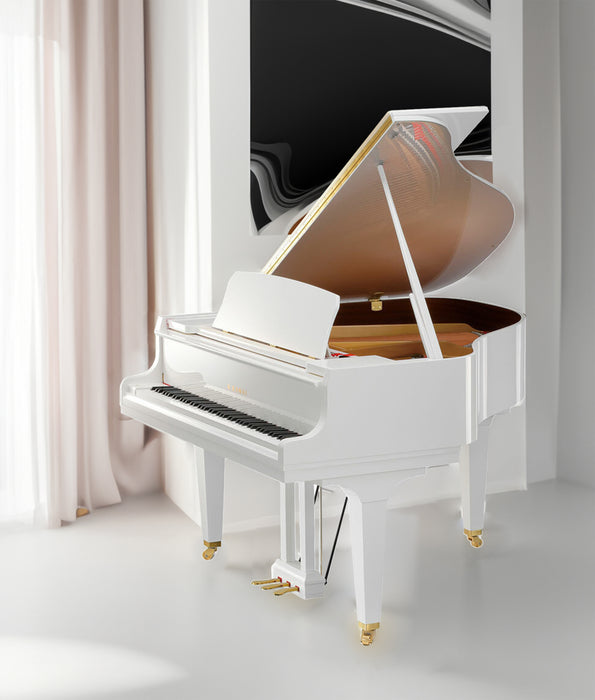 Kawai GL-20 Baby Grand Piano | Snow White Polish