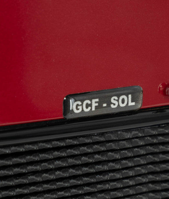 Pre-Owned Hohner Anacleto El Italiano III 5 Switch Compact GCF Accordion - Red | Used