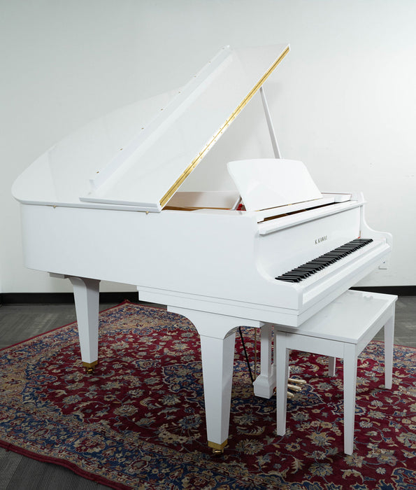 Kawai GL-10 Baby Grand Piano | Snow White Polish |  5'0" | New
