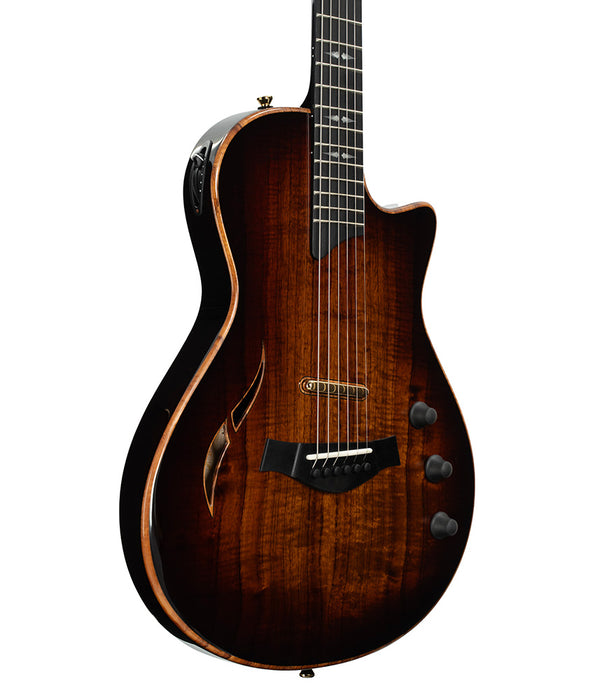Taylor T5z Custom Koa Hollow-Body Electric-Acoustic Guitar w/ Armrest - Shaded Edgeburst