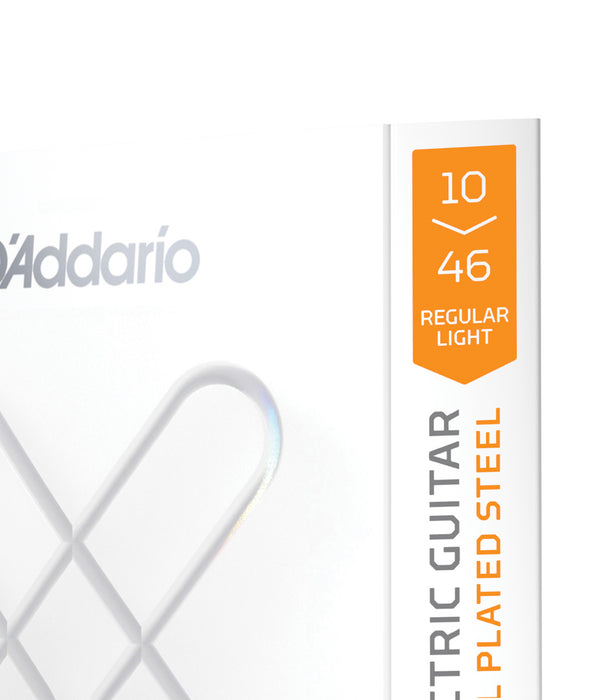 D'addario 10-46 Regular Light, XS Nickel Coated Electric Guitar Strings | New