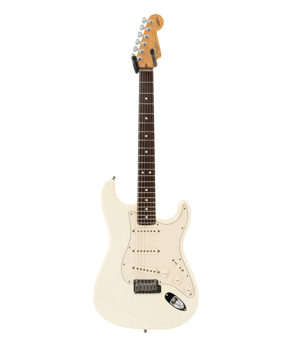 Pre-Owned 2002 Fender Jeff Beck Stratocaster - Olympic White w/ Original Hardshell Case