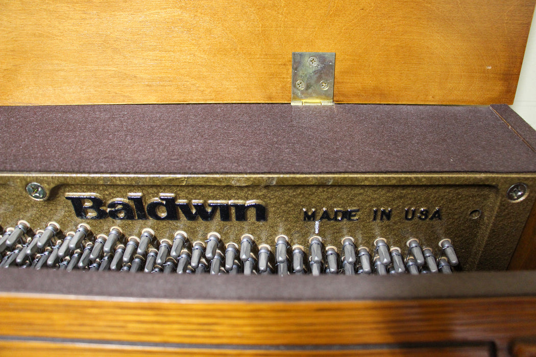 Baldwin 48" Acrosonic Oak Console Piano