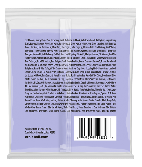 Ernie Ball Slinky 6-String Baritone Guitar Strings w/ small ball end (13-72 Gauge) | New