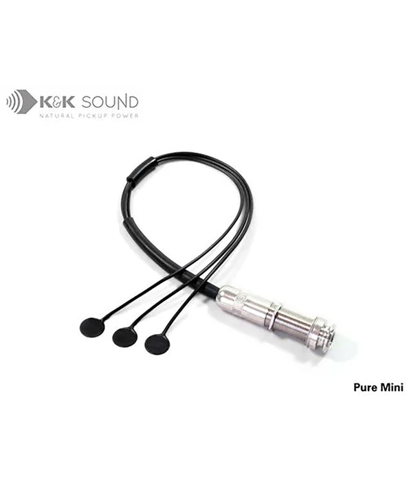 K&K Pure Mini w/ Volume Control Acoustic Pickup