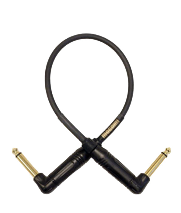 Mogami 10" Gold Right Angled Instrument Cable