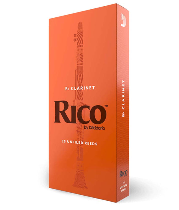 Rico Reeds #2 Clarinet Reeds, 25 pack