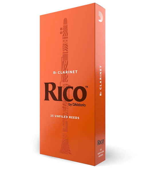 Rico Reeds #2 Clarinet Reeds, 25 pack — Alamo Music Center