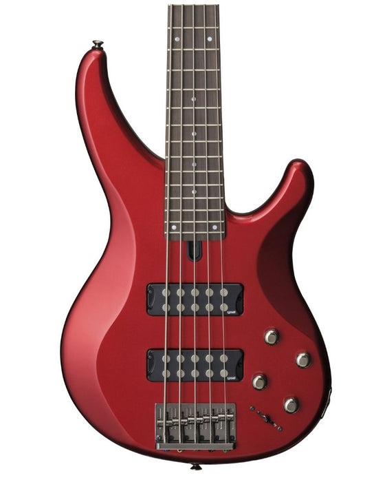 Yamaha TRBX305 5-String Electric Bass Guitar - Candy Apple Red