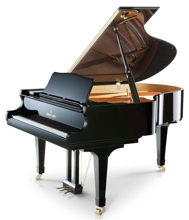 Shigeru Kawai 6'2" SK-3 Conservatory Grand Piano | Polished Brown Sapele Mahogany | New