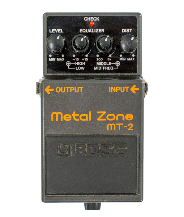 Pre-Owned Boss Metal Zone MT2 Guitar Pedal | Used