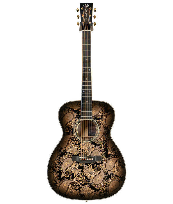 Martin Custom Shop M Paisley Ember Burst Acoustic-Electric Guitar | New