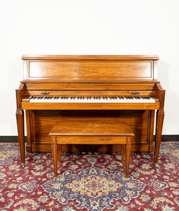 Baldwin Acrosonic Upright Piano | Satin Walnut | SN: 376303 | Used