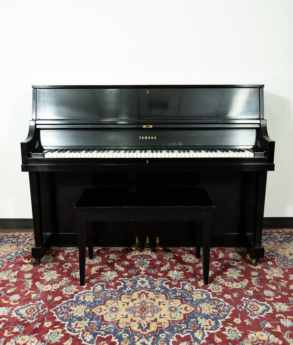 Yamaha Classic Upright Piano | Satin Ebony | SN: 1974358 | Used