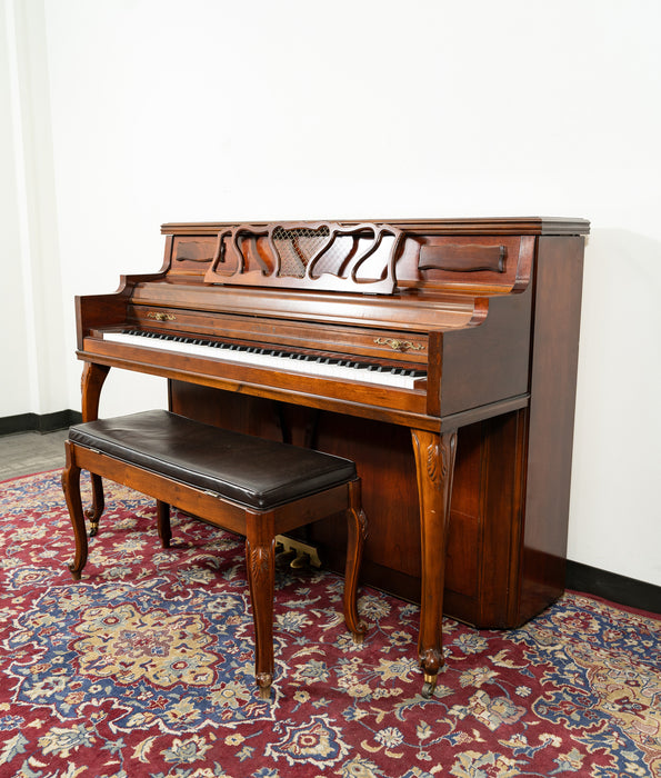 Kimball 423D Console Upright Piano | Satin Mahogany | SN: T78659 | Used