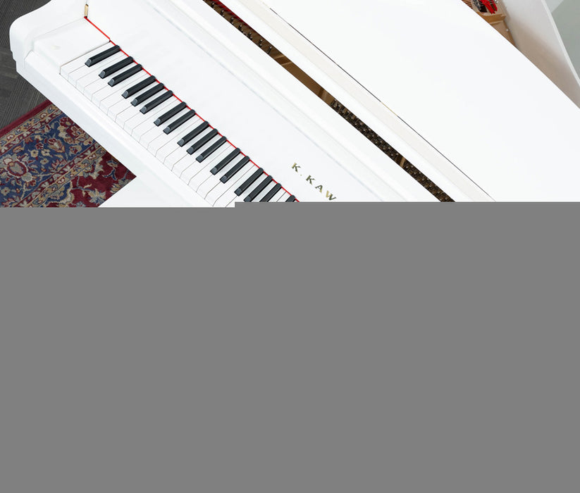 Kawai GL-10 Baby Grand Piano | Snow White Polish |  5'0" | New