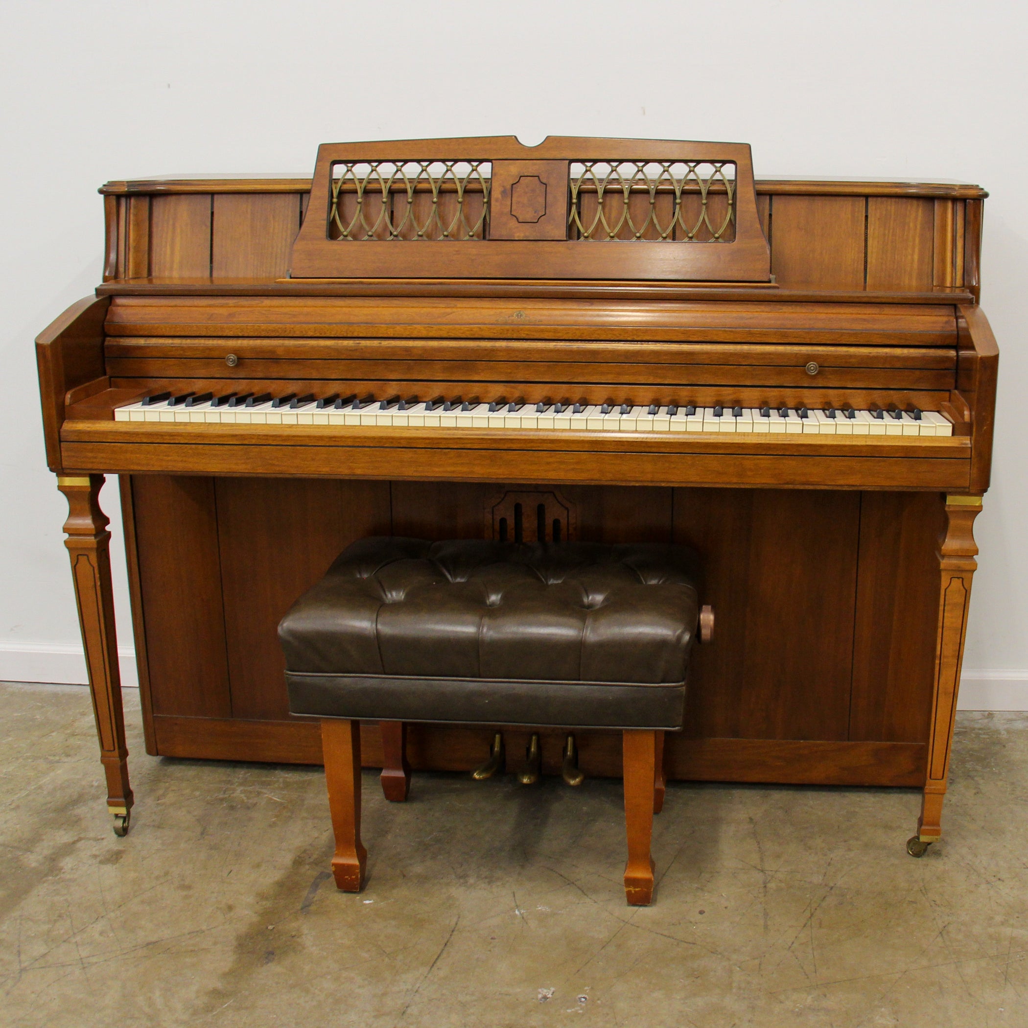 Wurlitzer Console Piano | Dark Walnut FinishAlamo Music ...