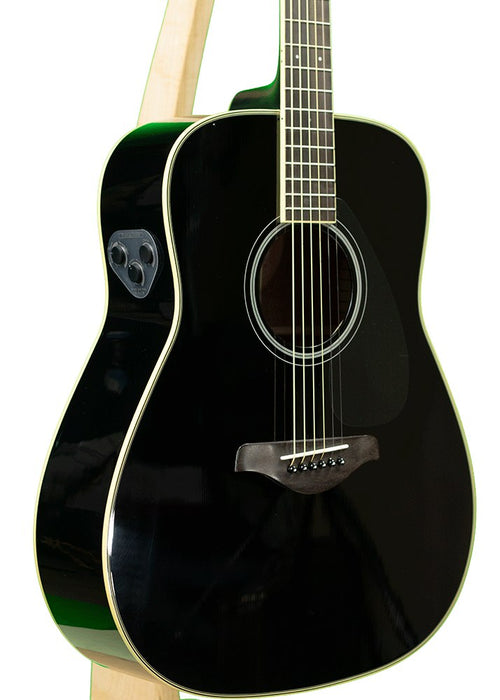 Yamaha FG-TA TransAcoustic Acoustic/Electric Guitar with On-Board Effects - Black