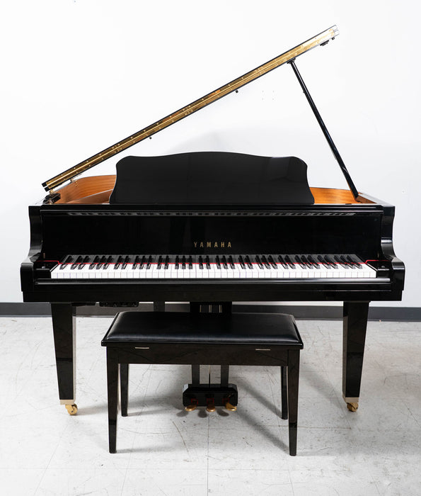 Yamaha A1 Grand Piano (1996) with Silent System | Polished Ebony | Used