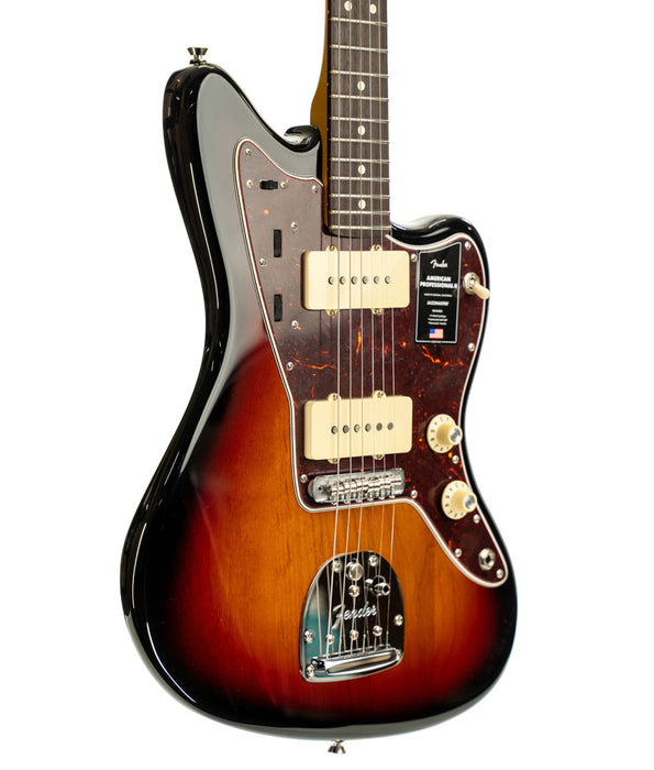 Fender American Professional II Jazzmaster, Rosewood Fingerboard - 3-Color Sunburst
