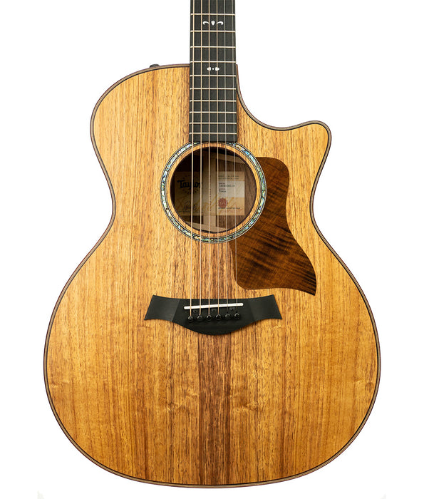 Pre-Owned Taylor 724CE Koa Grand Auditorium Acoustic-Electric Guitar - Natural