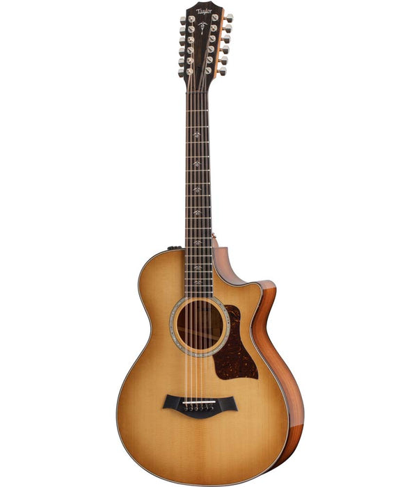 Pre-Owned Taylor 552ce 12-String Grand Concert Spruce/Ironbark Acoustic-Electric Guitar - Tobacco Sunburst