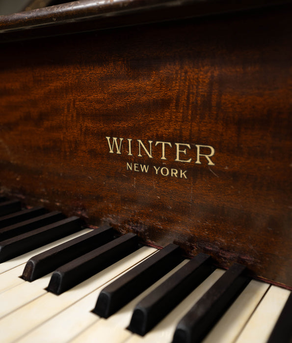 1963 Winter Baby Grand Piano | Dark Mahogany | 4'6" | Serial No. 97972 | Used