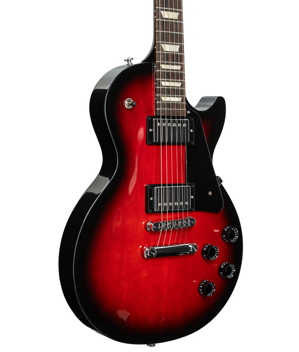 Pre-Owned Gibson Les Paul Studio T Electric Guitar (2021) - Black Cherry Burst | Used