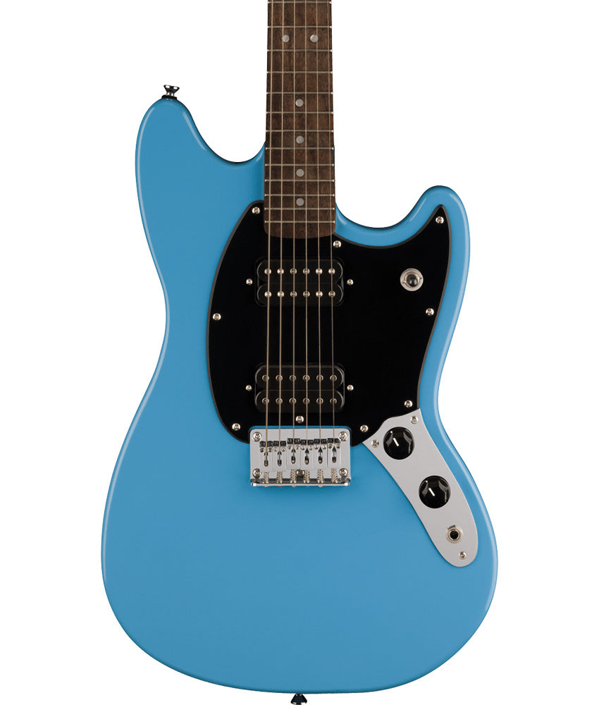 ほぼ新品 Fender Squier Mustang HH Squier Sonic Mustang HH Solidbody Electric Guitar - Flash