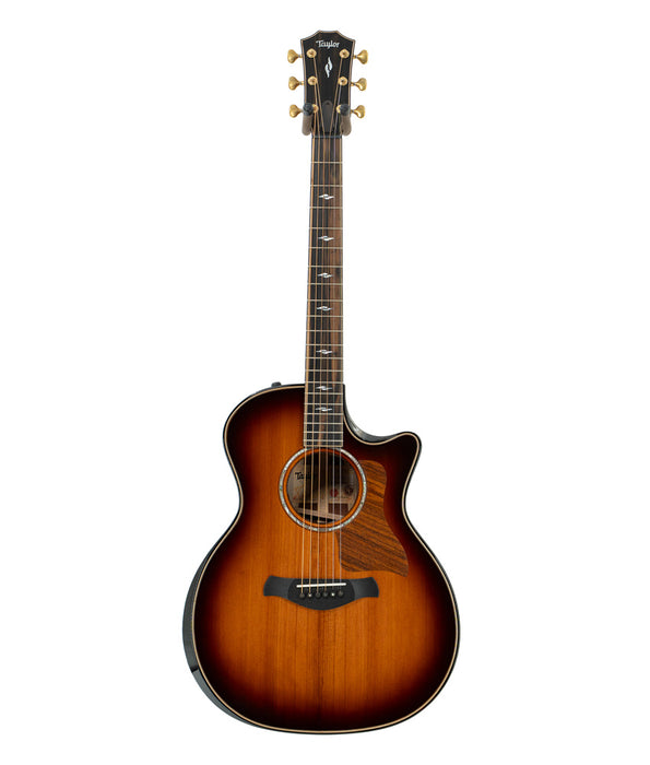 Pre-Owned Taylor Builder's Edition 814ce Honduran Rosewood/Sinker Redwood Acoustic-Electric Guitar - Shaded Edge Burst | Used