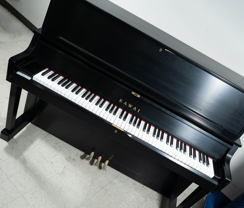 UTSA 2023 Kawai ST-1 46" Institutional Upright Piano in Ebony Satin - Serial No. F193001 | Used