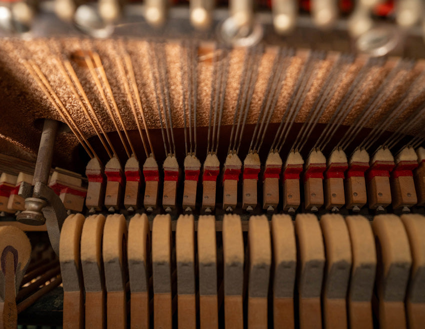 1958 Steinway Model 45 Upright Piano | Mahogany | Serial No. 359103 | Used