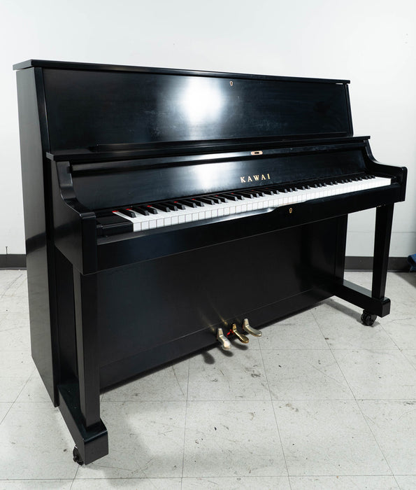 2023 Kawai ST1 Institutional 46" Studio Upright Piano Satin Ebony- UTSA - Serial No. F192997 | Used