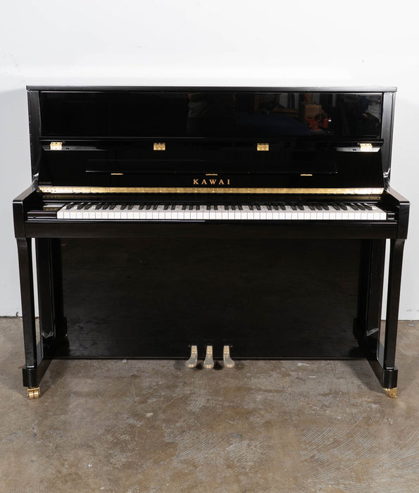Kawai K-300 Upright Piano (2025) | Polished Ebony | 48” | Serial No. 2802945 | Used