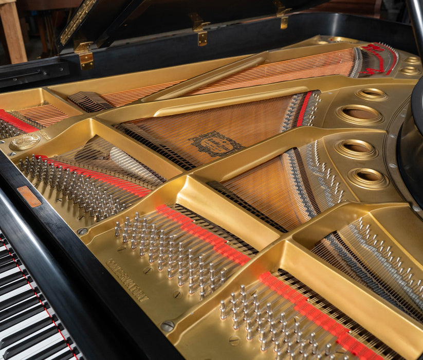 Yamaha C7 Grand Piano (1983) | Satin Ebony | Refurbished