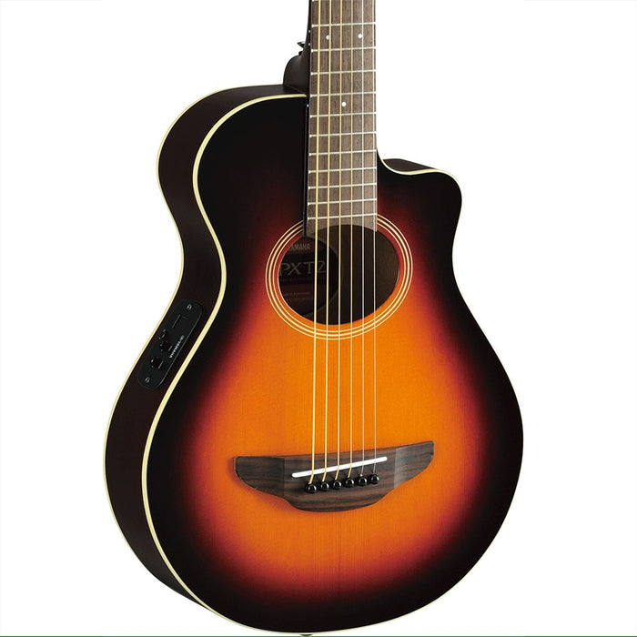 Yamaha APX Thinline A/E Cutaway Guitar - APXT2 Old Violin Sunburst | New