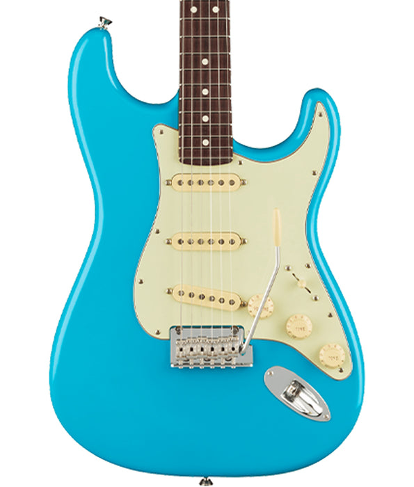 Fender American Professional II Stratocaster, Rosewood Fingerboard - Miami Blue | New