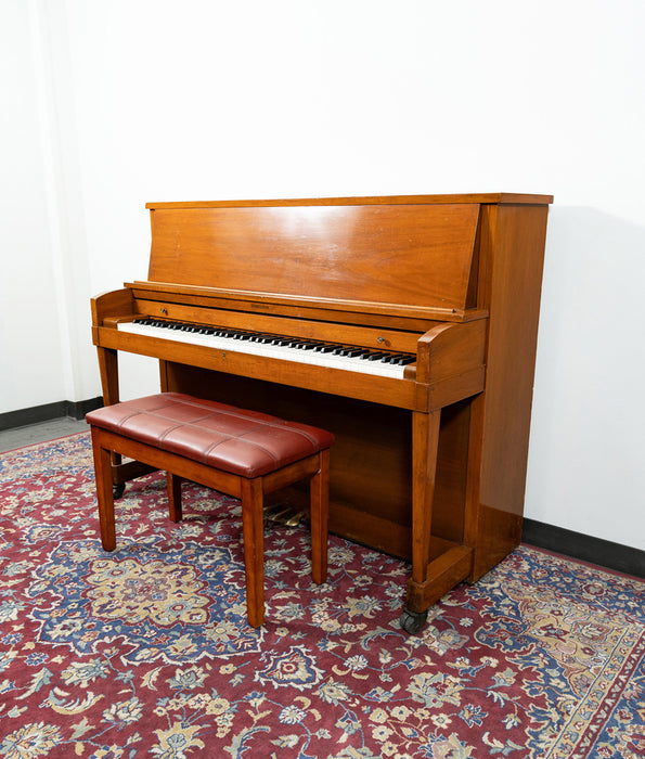Baldwin Acrosonic Upright Piano | Satin Walnut | SN: 213858 | Used