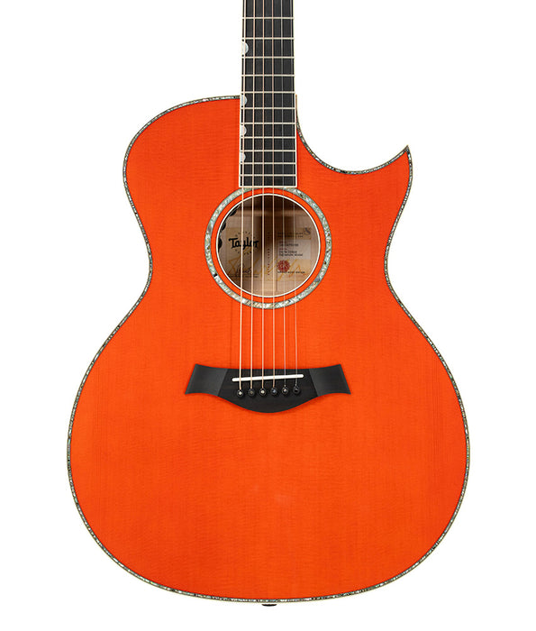 Taylor Doyle Dykes Signature Model Acoustic-electric Guitar - Translucent Orange