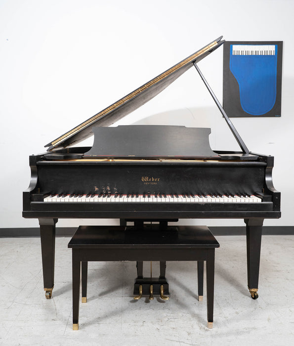Weber Grand Piano | 5'0" | Satin Ebony | Serial No. 78198 | Used
