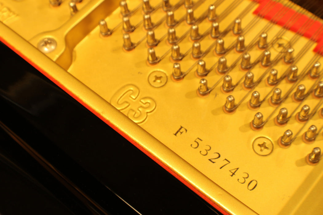 Yamaha C3 Conservatory Grand Piano | 6'1" Polished Ebony