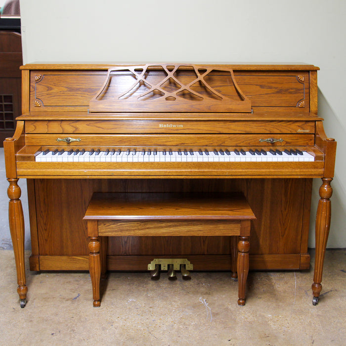 Baldwin 48" Acrosonic Oak Console Piano
