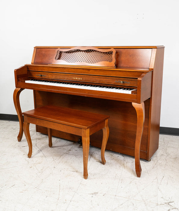 Yamaha M305 Upright Piano (1989) | Satin Cherry | Serial No. T126661 | Used