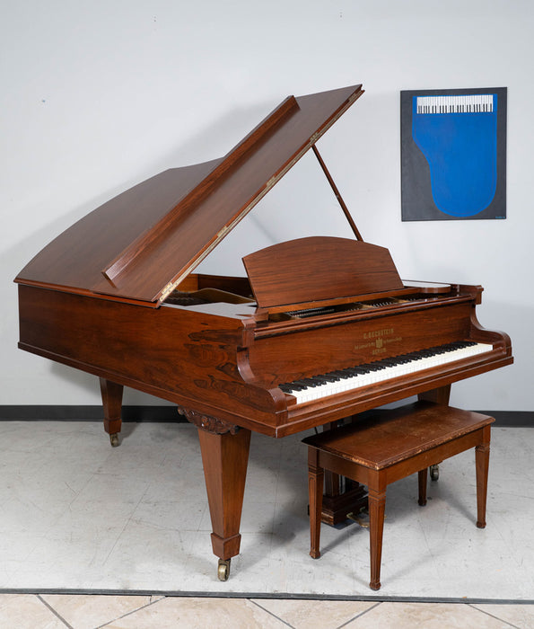 1867 C. Bechstein Grand Piano | Mahogany | 6'8" | Serial No. 2960 | Used