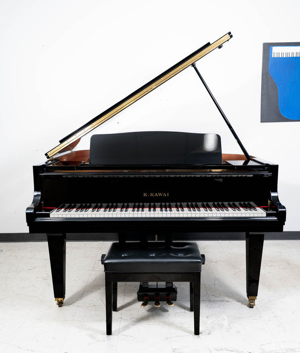 Kawai GE-30 Grand Piano (2005) | Polished Ebony | Used