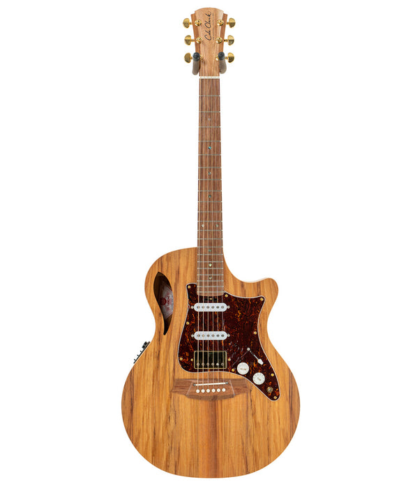 Pre-Owned Cole Clark TL2EC-BLBL-AE-HSS Thinline Acoustic-Electric Guitar | Used