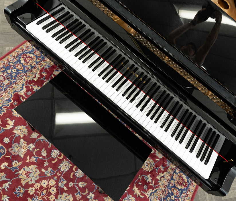 Kawai 5'2" GL-20 Baby Grand Piano | Polished Ebony | SN: F168823 | Used